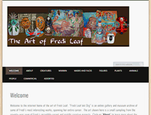 Tablet Screenshot of fredileaf.org
